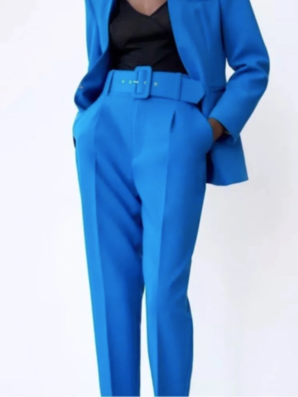 Zara Cobalt Blue Trousers